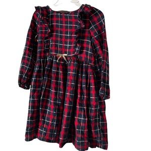 OshKosh B’gosh Size 5T plaid dress.